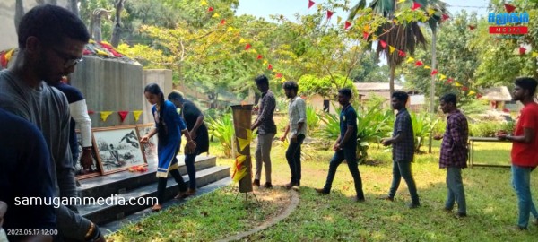 யாழ் பல்கலைக்கழகத்தில் முள்ளிவாய்க்கால் இனப்படுகொலை வாரத்தின் ஆறாம் நாள்  நினைவேந்தல் நிகழ்வு! samugammedia 